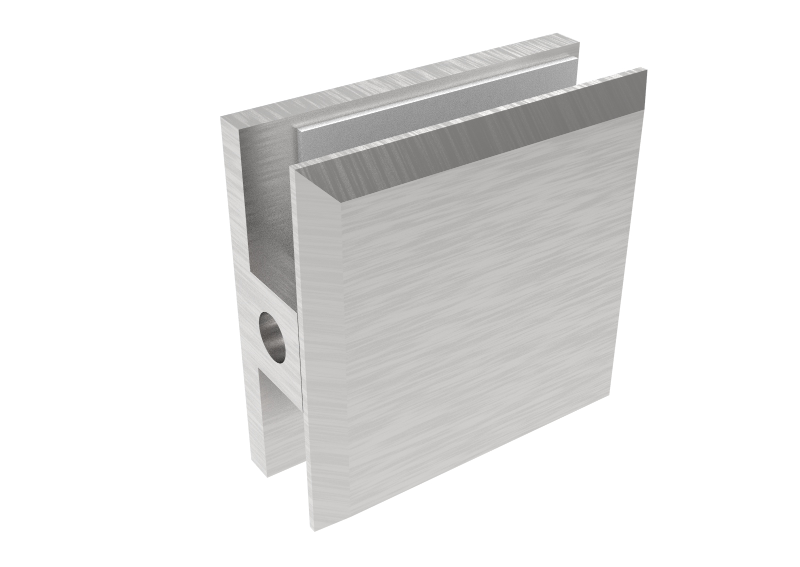 Glasklemme Zinkdruckguss 45x45 mm fuer Glas 8-10 mm flacher Anschluss-89-11GSZNZP901S-A.4