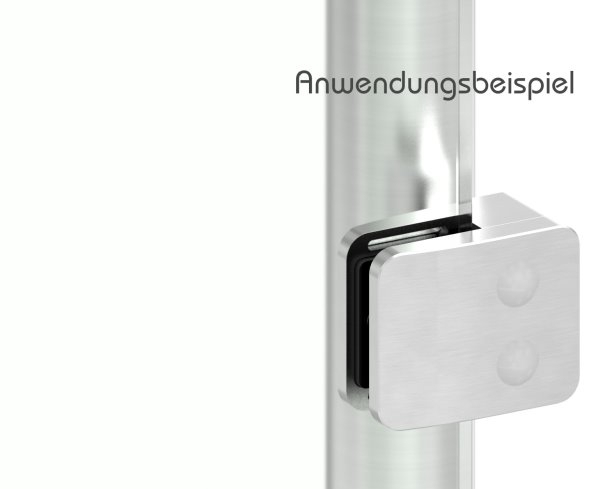 Sichtschutz Endglasklemme Mod- 26- in V2A-88-1126-EK.V2A