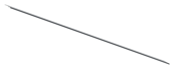 Design-Abdeckung fuer eleganza canopy- L- 2405mm- RAL 7016-88-11VDE-AB-2400.7016