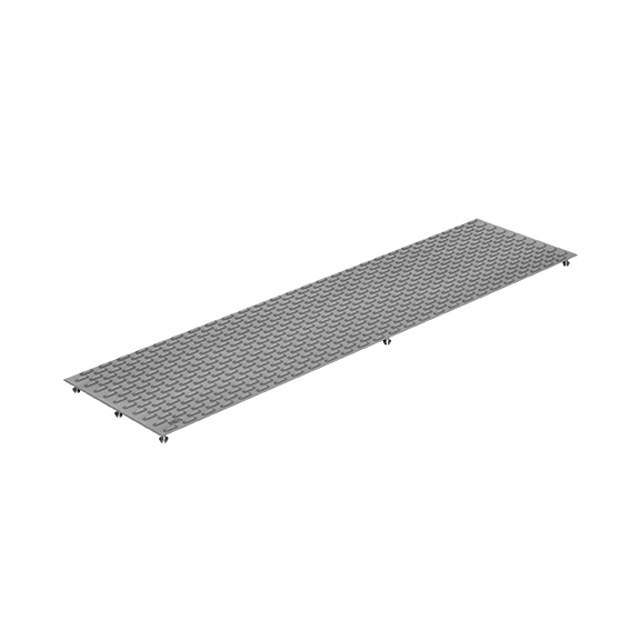 Gitterrostauflage Kunststoff 800x200 mm Schiefergrau 10 Stueck - MEA Floor-26-MATTEGENOPPT.0