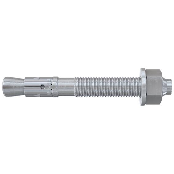 Bolzenanker Stahl galvanisch verzinkt M12- L = 124 mm- Ø 12 mm-89-11Q508FBN1230-A.4