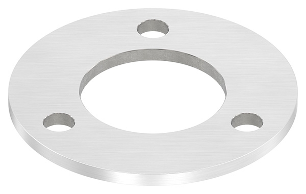 Ankerplatte Masse- 120x6 mm Laengsschliff und Mittelbohrung V2A-11-2269.4