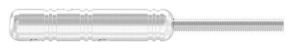 Gewindeterminal zur Selbstmontage - Fuer Seil- Ø 3 mm - mit Aussengewinde -V2A-11-2804.4