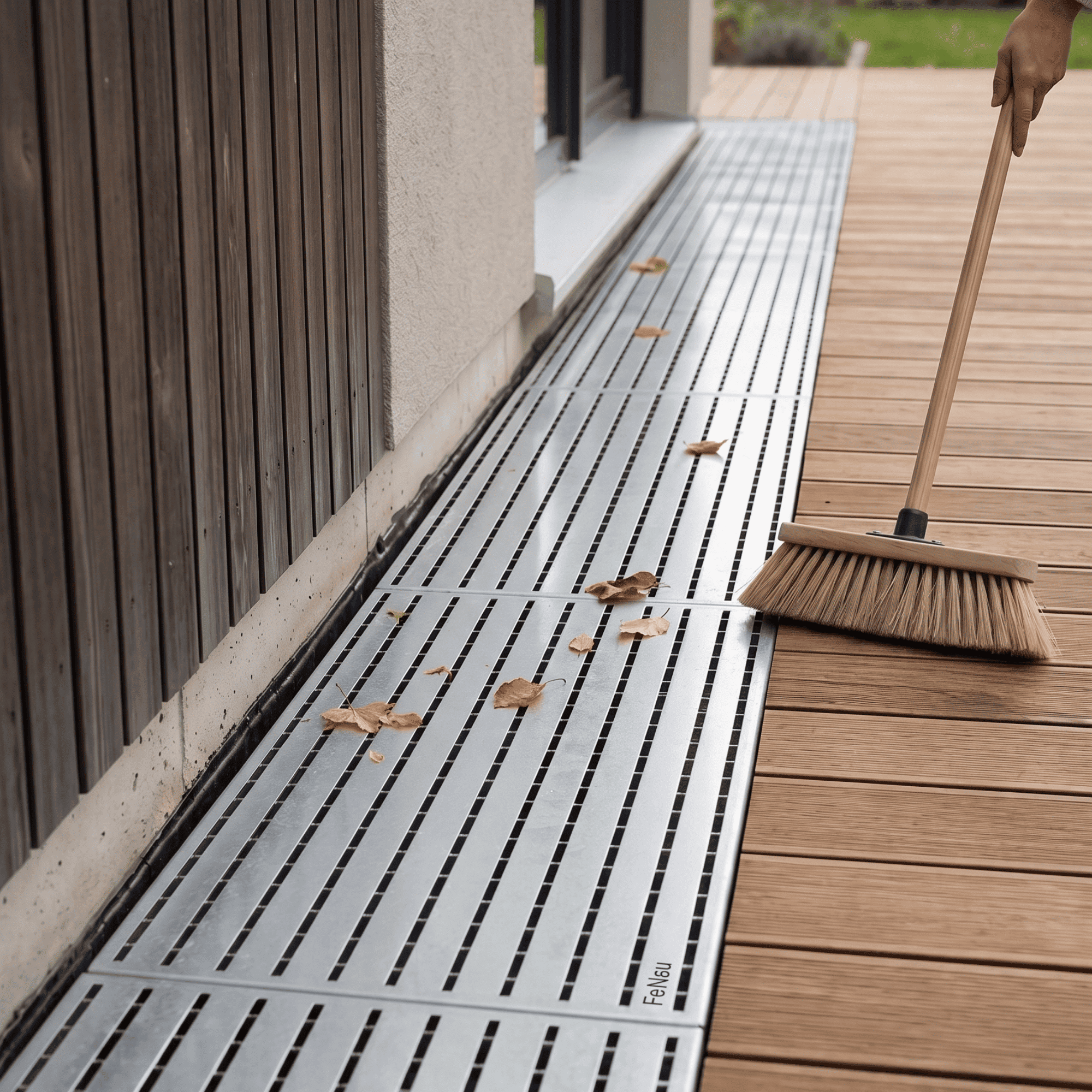 SEPGRATE Hausumrandung 1000x250 mm- verzinkt – Barfusscover Sockelabdeckung- Tragstab 25-2 mm-22-SEPGRATE-10025252.BARF
