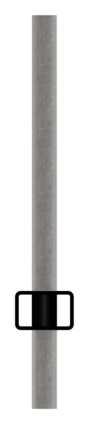 Rechteckrohr - Masse- 30x20x2 mm - Laenge- 3000 mm - Stahl S235JR- roh-30-2102.8