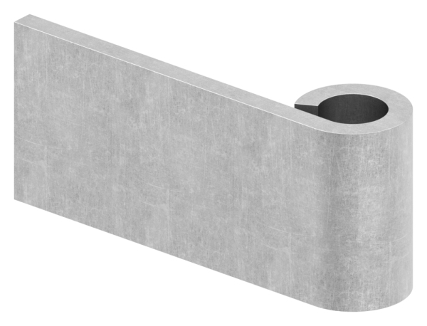 Anschweissband fuer Torband zum Durchschrauben Ø 13mm- Laenge 80mm-88-11960-13.80
