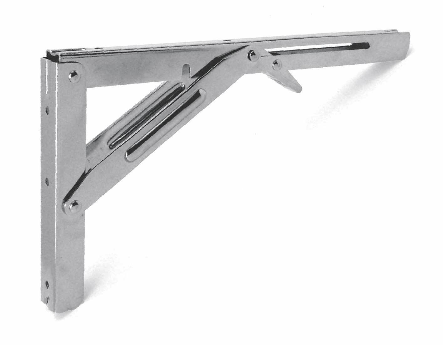 Tischplattenhalter klappbar Laenge- 305 mm V2A VPE- 1-66-64-411.85222165305