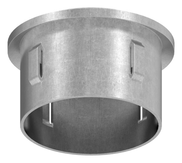 Stahlstopfen - leicht gewoelbt - fuer Ø 48-3x2-5-2-9 mm - Stah S235JR- roh-30-2905.8
