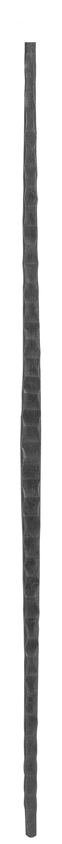 Zwischenstab - Laenge- 900 mm - Material- 13x10 mm - gehaemmert - Stahl S235JR- roh-30-1040.8