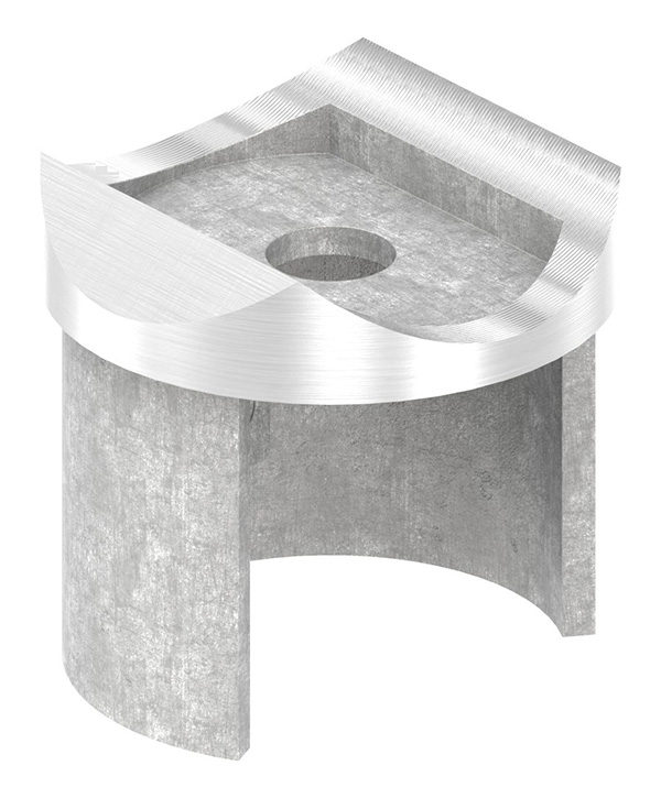 Adapter - fuer Nutrohr Ø 42-4 mm - V4A-12-2330.1