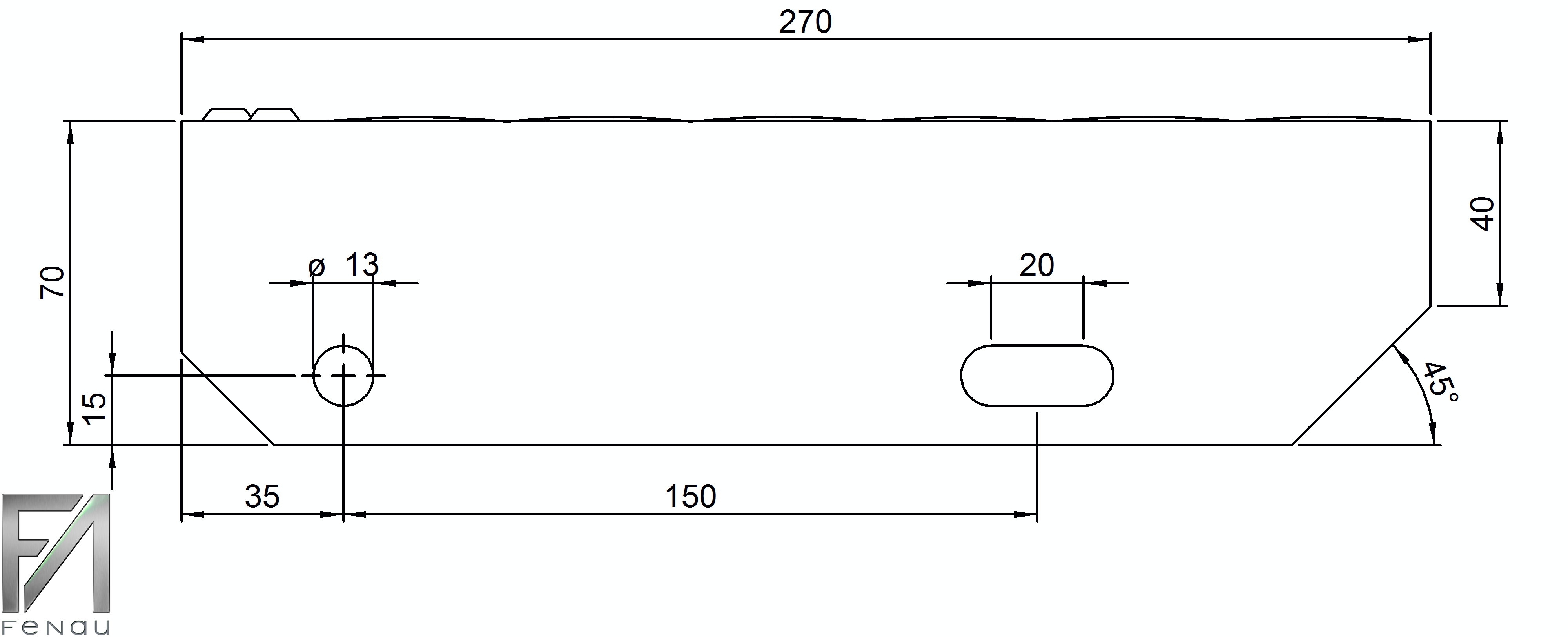 Schweisspressroststufe Metallstufe 900x270 mm Masche 34-38 mm Tragstab 35-2 mm S235JR feuerverzinkt-25-902730302.7