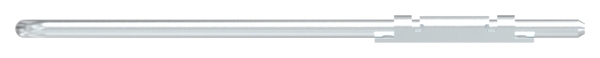 Bodenschieber - Torriegel - Laenge- 500 mm - verzinkt - zum Anschrauben-30-3863.8
