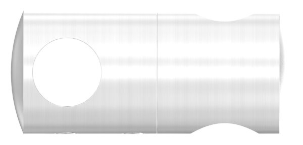 Querstabhalter V2A Edelstahl – Doppel fuer 2 Rundstaebe 12 mm inkl- Schrauben-11-1627.4