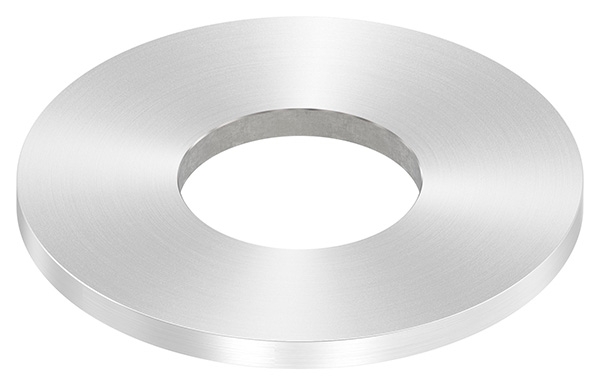 Ankerplatte Masse- 100x6 mm Rundschliff und Mittelbohrung V2A-11-2270R.4