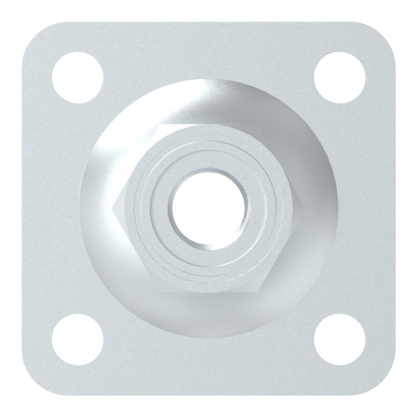 Verstellbare Mauerplatte fuer M18- verzinkt-88-11860-S.M18