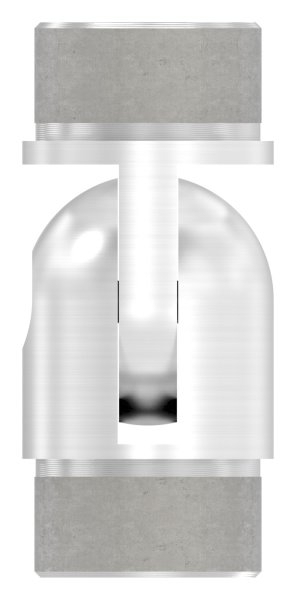 Gelenkstueck - zum Kleben - fuer Rundrohr- Ø 42-4x2 mm - V2A-11-3636-A.4