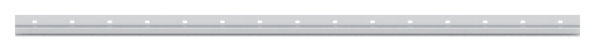 Vordachprofil eleganza canopy- L=3000mm- E4-EV1-88-11VDE-3000.ALU