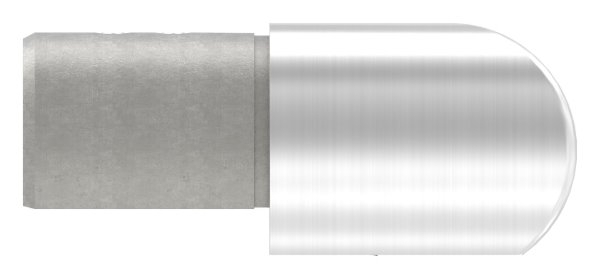Verlaufsecke 90° - horizontal - fuer Nutrohr Ø 42-4 mm - V2A-12-2318.4