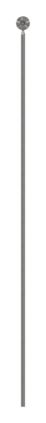Zaunstab - Laenge- 1050 mm - Material Ø 12 mm - Scheibe - Stahl S235JR- roh-30-1280.8