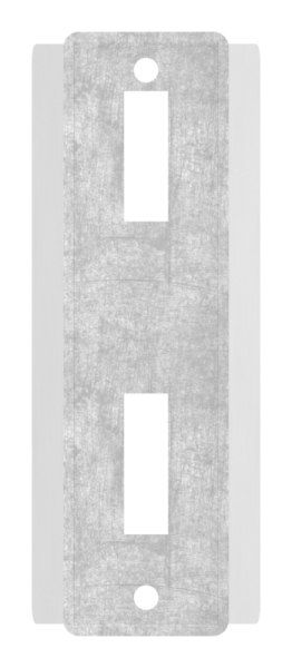 Gegenkasten fr Schiebetore Edelstahl V2A 40 mm Breite-88.1112914