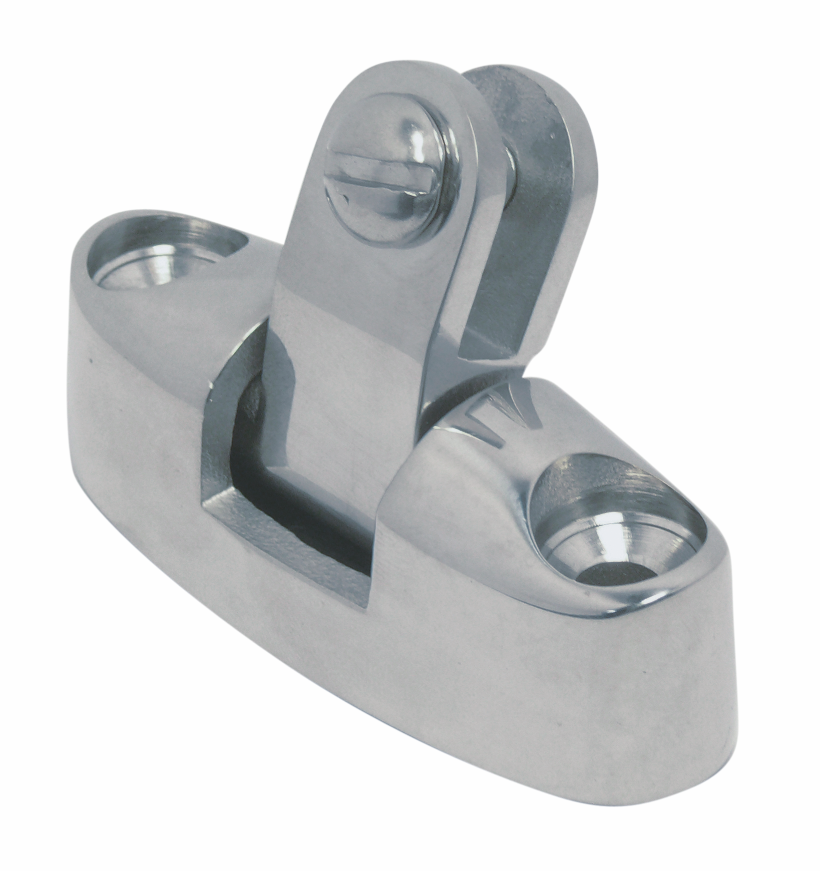 Decksgelenk mit Gabelkopf Hoehe- 40 mm - 45 mm V4A VPE- 5-66-64-411-8611425.70