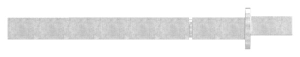 Schliessstift Edelstahl V2A Dreikant 8 mm Vierkant 8x8 mm fuer Muellraeume-88.118095